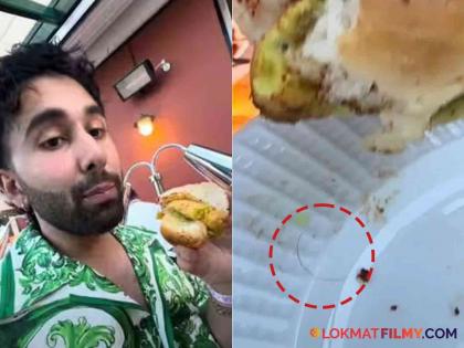 Hair Found In Orry Food During Ambani Party Showed see Video | अंबानींच्या कार्यक्रमादरम्यान ऑरीच्या वडापावमध्ये आढळला केस