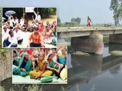 Citizens of Pipertola, Marartola, Dhanoli villages went on hunger strike to demand the bridge | पुलाच्या मागणीसाठी पिपरटोला, मरारटोला, धानोली गावातील नागरिक बसले उपोषणाला