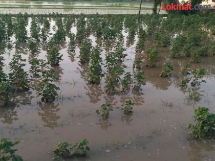 Flood affected farmers deprived of aid; Demand for new list | पूर पीडित शेतकरी मदतीपासून वंचित; नव्याने यादी तयार करण्याची मागणी