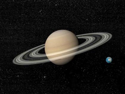 'Saturn' with a spectacular edge close to Earth on the 8th Sept | विलोभनीय कडी असणारा ‘शनी’ ८ ला पृथ्वीच्या जवळ