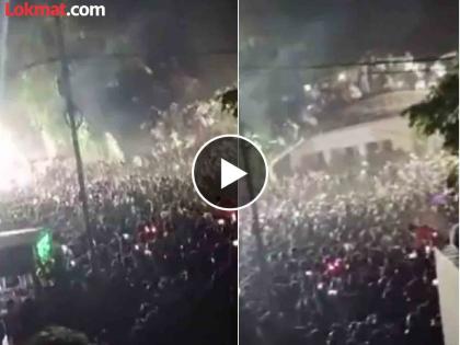 balcony falls during dance program in chhapra bihar more than 100 injured | Video - छपरामध्ये ऑर्केस्ट्रा पाहण्यासाठी मोठी गर्दी; अचानक छत कोसळलं, १०० जण जखमी