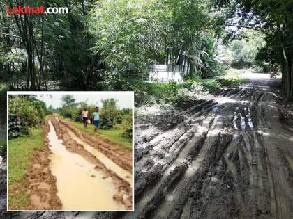 Chool bandh protest of Dhanoli residents for road demand | रस्त्याच्या मागणीसाठी धानोलीवासीयांचे चूल बंद आंदोलन