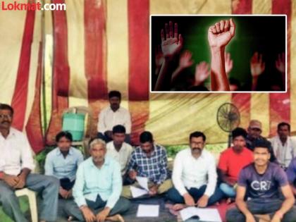 The hunger strike continues for the third day in front of Kosbi Gram Panchayat | कोसबी ग्रामपंचायतीसमोर तिसऱ्या दिवशीही उपोषण सुरू