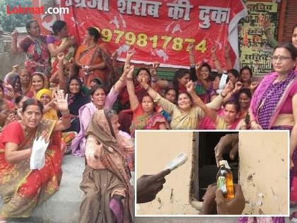 Women strike police station against illegal liquor sellers | अवैध दारू विक्रेत्यांच्या विरोधात पोलिस ठाण्यात धडकलेल्या महिला