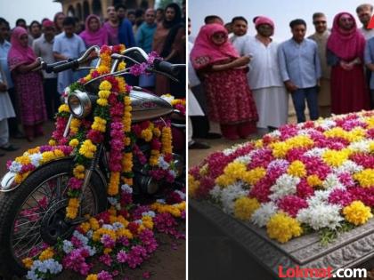 family buries bike after son death 18 year old krish parmar laid to- rest with beloved bike in gujrat | मुलाचा मृत्यू झाल्यावर वडिलांनी मृतदेहासोबत पुरली बाईक; मन हेलावून टाकणारी घटना family buries bike after son death 18 year old krish parmar laid to- rest with beloved bike in gujrat | मुलाचा मृत्यू झाल्यावर वडिलांनी मृतदेहासोबत पुरली बाईक; मन हेलावून टाकणारी घटना