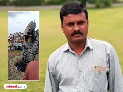 Tractor falls into well while sowing, farmer dies | पेरणी करताना ट्रॅक्टर विहिरीत कोसळले, शेतकऱ्याचा मृत्यू Tractor falls into well while sowing, farmer dies | पेरणी करताना ट्रॅक्टर विहिरीत कोसळले, शेतकऱ्याचा मृत्यू