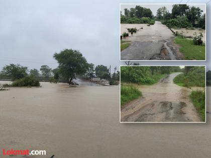 Heavy rains in Gondia district, 21 roads closed; Holiday declared for schools | गोंदिया जिल्ह्यात अतिवृष्टी, २१ मार्ग बंद; शाळांना सुट्टी जाहीर Heavy rains in Gondia district, 21 roads closed; Holiday declared for schools | गोंदिया जिल्ह्यात अतिवृष्टी, २१ मार्ग बंद; शाळांना सुट्टी जाहीर