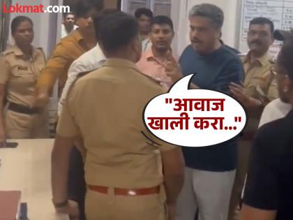 Rohit Pawar Threatens Cops In High-Voltage Drama At Mumbais Azad Maidan Police Station | Rohit Pawar: "आवाज खाली करा, बोलता येत नसेल तर..."; रोहित पवारांनी पोलीस अधिकाऱ्याला झापलं! Rohit Pawar Threatens Cops In High-Voltage Drama At Mumbais Azad Maidan Police Station | Rohit Pawar: "आवाज खाली करा, बोलता येत नसेल तर..."; रोहित पवारांनी पोलीस अधिकाऱ्याला झापलं!
