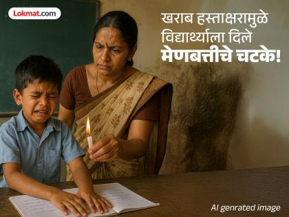 Mumbai Crime News: Malad Tutor Booked For Burning 8-Year-Old Student’s Palm Over Poor Handwriting | शिक्षिकेचे सैतानी कृत्य! खराब हस्ताक्षरामुळे विद्यार्थ्याला दिले मेणबत्तीचे चटके, मालाड येथील घटना Mumbai Crime News: Malad Tutor Booked For Burning 8-Year-Old Student’s Palm Over Poor Handwriting | शिक्षिकेचे सैतानी कृत्य! खराब हस्ताक्षरामुळे विद्यार्थ्याला दिले मेणबत्तीचे चटके, मालाड येथील घटना