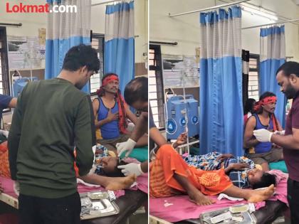 A bus carrying female laborers capsizes; 21 women injured | महिला मजुरांना घेऊन जाणारी काळीपिवळी उलटली ; २१ महिला जखमी A bus carrying female laborers capsizes; 21 women injured | महिला मजुरांना घेऊन जाणारी काळीपिवळी उलटली ; २१ महिला जखमी