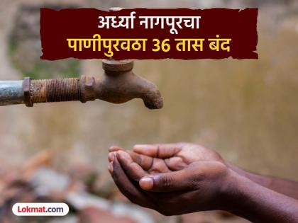 Water supply to half of Nagpur to remain shut for 36 hours from tomorrow | अर्ध्या नागपूरचा पाणीपुरवठा उद्यापासून राहणार ३६ तास बंद