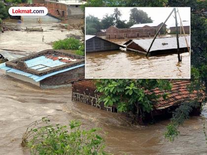 Heavy rains, floods wreak havoc in Western Vidarbha | मुसळधार पाऊस, पूरस्थितीमुळे पश्चिम विदर्भात हाहाकार