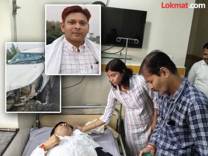 MP Prashant Padole narrowly escapes accident; Issue of government not providing security in Naxal-affected areas under discussion | खासदार प्रशांत पडोळे अपघातातून थोडक्यात बचावले ; नक्षलग्रस्त भागात शासकीय सुरक्षा व्यवस्था न दिल्याचा मुद्दा चर्चेत