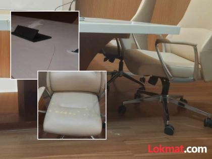 Furniture in the District Planning Building, built at a cost of crores, was wasted within a year; Who is responsible? | कोट्यवधी खर्चून बांधलेल्या जिल्हा नियोजन भवनातील फर्निचरला वर्षभरातच उधळी; जबाबदार कोण?