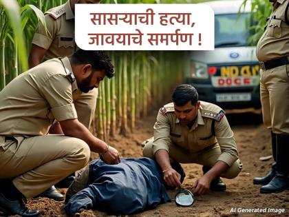 First murder, then surrender! Was the murder of the father-in-law due to a family dispute or some other anger of the son-in-law? | आधी खून मग समर्पण ! सासऱ्याचा खुन कौटुंबिक वादातून की जावयाच्या वेगळ्याच कोणत्या रागातून?