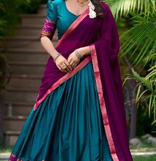 Diwali Special : यंदा दिवाळीत नेसा पारंपरिक हाफ साडी, पाहा साऊथच्या हिरोईनसारखा सुंदर ट्रॅडिशनल लुक