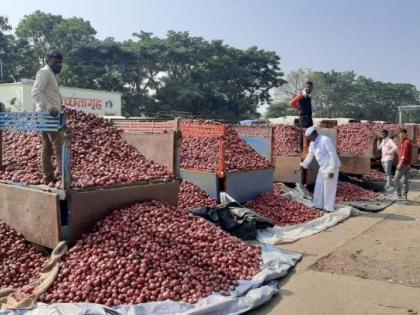 Latest News Kanda Market Today, October 6, Solapur and Lasalgaon onion market rates | Kanda Market : लासलगाव, सोलापूर कांदा मार्केटमध्ये सरासरी दर काय मिळतोय, वाचा सविस्तर Latest News Kanda Market Today, October 6, Solapur and Lasalgaon onion market rates | Kanda Market : लासलगाव, सोलापूर कांदा मार्केटमध्ये सरासरी दर काय मिळतोय, वाचा सविस्तर