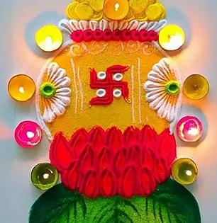 Dhanteras 2025 Rangoli: धनत्रयोदशीला ५ मिनिटांत दारापुढे काढा या सुंदर रांगोळ्या; लक्ष्मी प्रसन्न राहील-भरभराट होईल