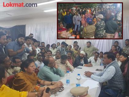 सालेकसा येथे ईव्हीएम मशीनचे सील काढल्याने तणाव ; क्लोज बटनची शहानिशा करण्यासाठी सील काढले