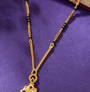 नवरीसाठी छोट्या मंगळसुत्रांच्या १० नाजूक नवीन डिझाईन्स; डेलीवेअरसाठी सुंदर दागिना