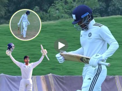 Who Is Yash Rathod? Vidarbha’s Run-Machine Missed Double Ton In Duleep Trophy Final | Who Is Yash Rathod : विदर्भाची रन मशीन! पोट्याचं द्विशतक अवघ्या ६ धावांनी हुकलं