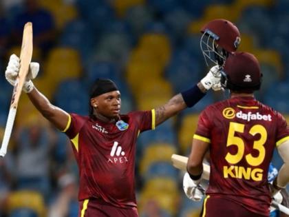 West Indies Beat England By 8 Wickets And Win The ODI Series Keacy Carty Set New Record With Century | WI vs ENG: कार्टीच्या विक्रमी सेंच्युरीच्या जोरावर कॅरेबियन संघाची मालिका विजयाची 'पार्टी'