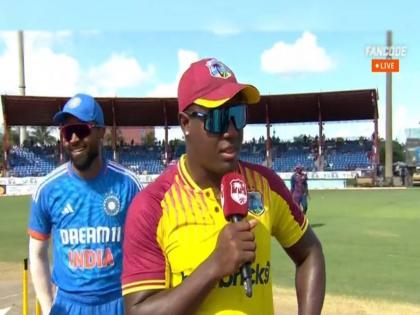 WI vs IND 2023 4th t20 live update West Indies won the toss and elected to bat first, while Indian captain Hardik Pandya looked frustrated | IND vs WI : टॉस वेस्ट इंडिजने जिंकताच पांड्या 'हताश', सांगितली 'मन की बात', म्हणाला...