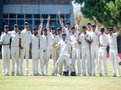 Indian youth team won .... | भारतीय युवा संघाचा जयजयकार....