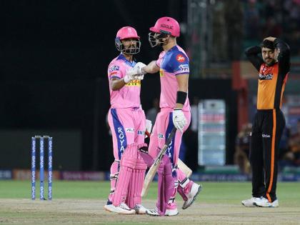 IPL 2019: Rajasthan Royals beat Sunrisers Hyderabad, win by seven wickets | IPL 2019 : राजस्थान हैदराबादवर भारी, सात विकेट्सने विजय