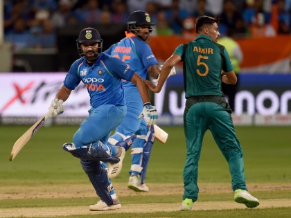 India vs Pakistan Live Score Updates Of Asia Cup 2018 : Pakistan won the toss and bat first against India | India vs Pakistan : भारतापुढे पाकिस्तानचं लोटांगण; भुवनेश्वर कुमार सामनावीर