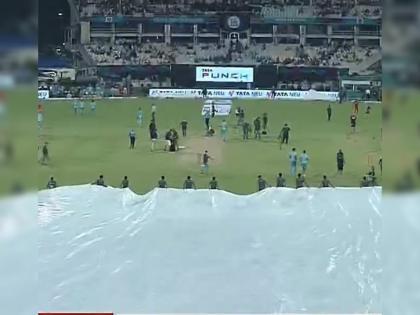 IPL 2022 Eliminator RCB vs LSG : The toss has been delayed by the drizzle. Covers are coming on, Who will go to Qualifier 2 if there is no match? | IPL 2022 Eliminator RCB vs LSG : ईडन गार्डनवर पाऊस आला... लखनौ-बंगळुरू सामन्याला उशीर झाला; सामना न झाल्यास कोण जाणार Qualifier 2 ला?