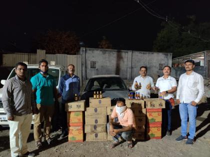 Seizure of liquor worth Rs 2 lakh in state excise action. | राज्य उत्पादन शुल्क यांच्या कारवाईत तब्बल दोन लाखांचा मद्यसाठा हस्तगत.