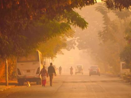 Pune city experiences cold as day temperature drops | Pune Climate: दिवसाचे तापमान घटल्याने पुणे शहरात थंडीचा अनुभव