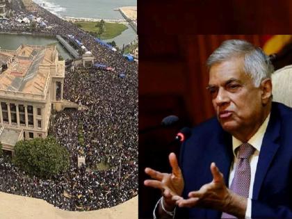 Sri Lanka crisis: Ranil Wickremesinghe resigns as Prime Minister; gotabaya rajapaksa also soon | Sri Lanka crisis: सत्ता सोडली! श्रीलंकेचे पंतप्रधान रानिल विक्रमसिंघेंचा अखेर राजीनामा; पसार राष्ट्रपती राजपाक्षेही देणार