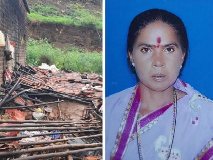 Woman dies after house collapse in Ambegaon taluka | आंबेगाव तालुक्यात घराची पडवी अंगावर कोसळून माजी सरपंच महिलेचा दुर्दैवी मृत्यू