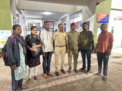 The lost laptop worth two lakhs was found within 2 hours and the young woman's career was saved | दोन लाखांचा हरवलेला लॅपटाॅप २ तासांत मिळाल्याने तरुणी भारावली अन् करिअरही वाचले