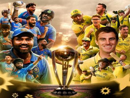 ICC ODI World Cup 2023 : India Vs Australia World Cup Final LIVE Score Update: Rohit Sharma Virat Kohli Mohammed Shami | Narendra Modi Stadium | टॉस जिंकून ऑस्ट्रेलियाचा गोलंदाजीचा निर्णय; 20 वर्षांनंतर दोन्ही संघ फायनलमध्ये आमने-सामने