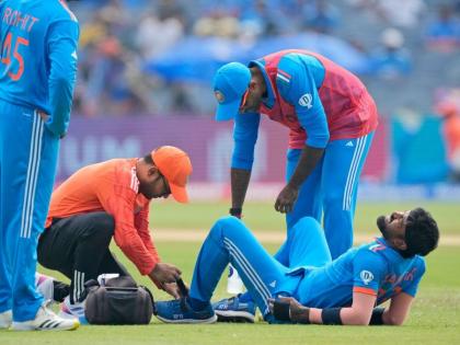 Shock to Team India before the semi-finals! Hardik Pandya out of the World Cup 2023 due to injury, Prasiddh got his chance | सेमी फायनलपूर्वीच भारताला धक्का! पांड्या दुखापतीमुळे वर्ल्डकप स्पर्धेबाहेर, या खेळाडूला मिळाली संधी