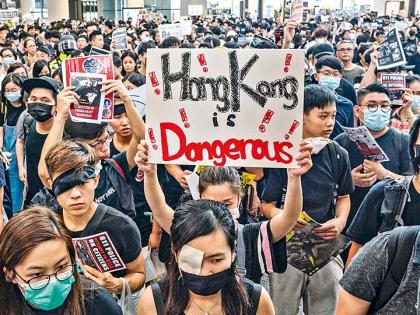 When Hong Kong's youth wins the outbreak. | हॉँगकॉँगचा तरुण उद्रेक जिंकतो तेव्हा.