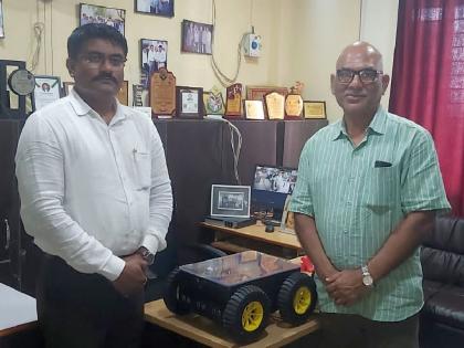 The 'weed killer robot', an effective and low-cost device to remove weeds from the fields, big relief to farmers | मजूर मिळाले नाही तरी नो टेन्शन; आता रोबो करणार निंदण, शेतकऱ्यांचा खर्च वाचणार