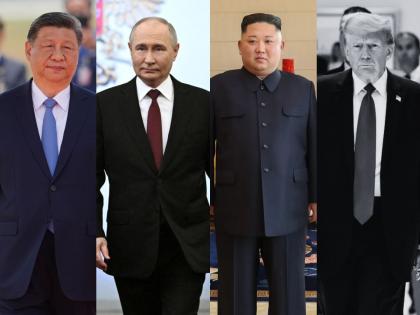 Vladimir Putin, Xi Jinping and Kim Jong Un are coming together in China. And Trump wont be there | विशेष लेख: शिंक्याचे तुटले आणि (कोरियन) बोक्याचे फावले! Vladimir Putin, Xi Jinping and Kim Jong Un are coming together in China. And Trump wont be there | विशेष लेख: शिंक्याचे तुटले आणि (कोरियन) बोक्याचे फावले!