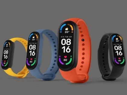 Xiaomi Mi Smart Band 6 getting discount in amazon sale   | 20 टक्क्यांच्या बंपर डिस्काउंटसह Xiaomi Mi Smart Band 6 घेता येणार विकत; ऑफर मर्यादित कालावधीसाठी 