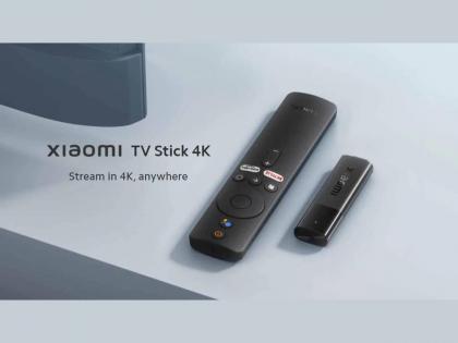 Xiaomi tv stick 4k launch with dolby vision and android tv 11 details  | तुमच्या जुन्या टीव्हीला स्मार्ट बनवण्यासाठी आली Xiaomi TV Stick 4K; केबल सोडून बघा नेटफ्लिक्स आणि अ‍ॅमेझॉन प्राईम  