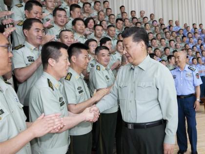 War Preparedness in Ladakh Review by Xi Jinping interaction with soldiers | लडाखमध्ये युद्धतयारी; जिनपिंगकडून आढावा, सैनिकांशी साधला संवाद