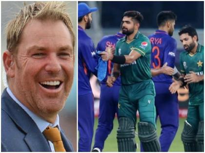 T20 world cup shane warne predicts there will be a title match between team india and pakistan | T-20 वर्ल्ड कपमध्ये पुन्हा भिडणार भारत-पाक, फायनलमध्ये होणार मुकाबला! ​​​​​​​शेन वॉर्नची मोठी भविष्यवाणी