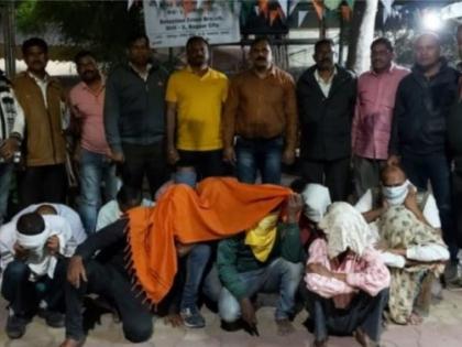 13 arrested in gambling racket at Pappu Yadav in Nagpur | नागपुरातील कुख्यात पप्पू यादवच्या जुगार अड्ड्यावर धाड : १३ जणांना अटक