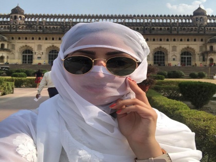 Yami Gautam travels without security as she sets out to explore Lucknow! | चेहरा लपवत लखनऊच्या रस्त्यावर फिरत होती ही अभिनेत्री? पण तिला कोणी ओळखलंच नाही