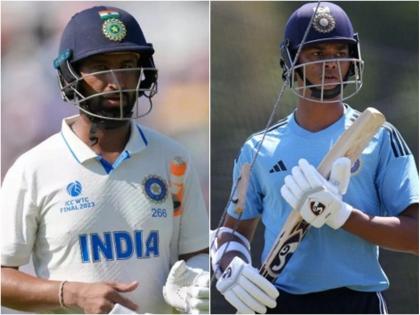 India's team update for the West Indies tour : Yashasvi Jaiswal could replace Cheteshwar Pujara in the Test Squad. | मेहनतीचं फळ! यशस्वी जैस्वाल टीम इंडियाच्या कसोटी संघातून खेळणार; चेतेश्वर पुजाराची रिप्लेसमेंट