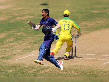 India U19 scored 290/5 against Australia U19 in the Semis, captain Yash Dhull scored hundred and Sheikh Rasheed missed out on a ton by just 6 runs | U19 World Cup Semi Final : टीम इंडियाचा कर्णधार यश धुलनं रचला इतिहास, शेख राशिदसह द्विशतकीय भागीदारी करत ऑस्ट्रेलियाची केली धुलाई 