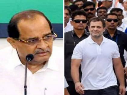 Rahul Gandhi should pay attention to Quit Congress programme said Radhakrishna Vikhe Patal | राहुल गांधींनी काँग्रेस छोडो कार्यक्रमाकडे लक्ष द्यावे; राधाकृष्ण विखे पाटलांचा टोला